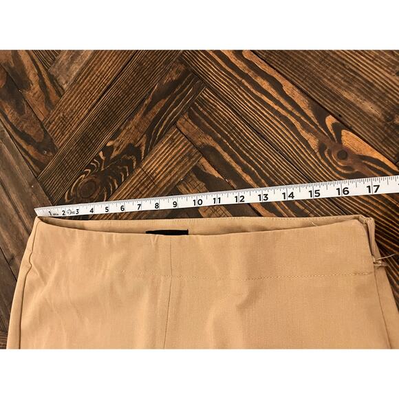 Talbots Heritage Chino Pants Womens 12 Khaki Brown Stretch Comfy Academia Twee - Picture 5 of 8